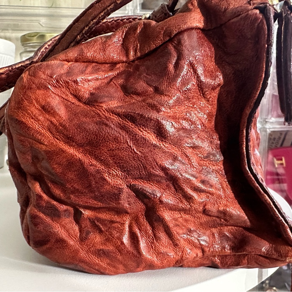 Givenchy Pandora mini Mahogany Leather crossbody Bag - Picture 6 of 13